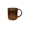 Vertical Stripe Glazed Ceramic Mug, Coffee Water Cup for Home, Restaurant & B&B Decor Tea Cup