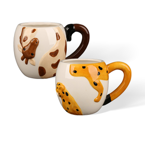 Whimsical Animal-Themed Mugs