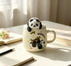 Panda Lid Ceramic Mug