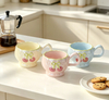 Pastel Cherry Bow Ceramic Mug