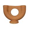 Sand Matte Ceramic Oil Burners & Abstract Geometric Candle Holders