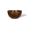 Ceramic Serving Bowls Horizontal Ribbed Reactive Glaze for Restaurant Wholesale
