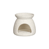 Solid Color Sand Speckled Ceramic Oil Burners & Abstract Geometric Candle Holders