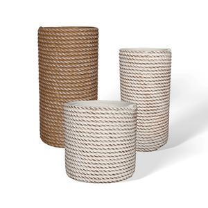 Imitation Braided Rope Ceramic Planters