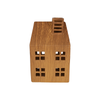Handcrafted Ceramic Hollow Cutout House Ornaments