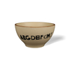 Ceramic Bowls Hand-Painted Floral Letter for Restaurant Wholesale