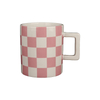Checkered & Speckled Stoneware Tableware Sets