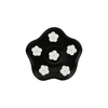 Ceramic Dessert Plates Flower-Shaped Hand-Painted for Cafe Serving