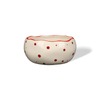 Ceramic Bowls Hand-Painted Irregular Rim for Restaurant Dessert