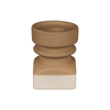 Two-tone Speckled Ceramic Taper Candle Holders