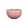 Ceramic Serving Bowls Fluted Petal Rim for Restaurant Wholesale