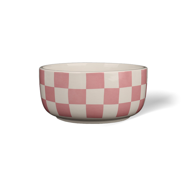 Ceramic Serving Bowls Speckled Checkered for Restaurant Wholesale