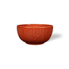 Embossed Knit Pattern Ceramic Serving Bowl For Restaurant & Home Decor Wholesale