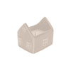 House Castle Shaped Ceramic Tealight Holders Reactive Glaze for Holiday Wholesale