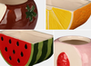 Fruit Shaped Ceramic Candle Jar