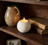 Round Matte Ceramic Tea Light Holder
