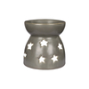 Multi-style Hollow Ceramic Wax Melt Burner, Essential Oil Aroma Lamp, Ceramic Tealight Holder for Home Bedroom & Wedding Decor