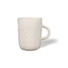 Embossed Cable Knit Ceramic Coffee Mugs for Cafe Bulk Wholesale