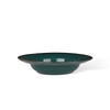 Elegant Emerald Green Gold Rim Ceramic Tableware, Glossy Stoneware Mugs Plates Bowls Dinner Set