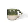 Vintage Kiln Change Embossed Ceramic Mug, Multi-style Combined Stoneware Water Cup