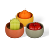 Matte Ceramic Candle Jars