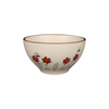Ceramic Bowls Hand-Painted Floral Letter for Restaurant Wholesale