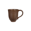 Embossed Beaded Rim Ceramic Coffee Mugs for Restaurant & Home Use