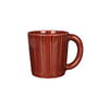 Ceramic Coffee Mugs Ribbed Reactive Glaze for Cafe Wholesale