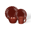 Vintage Fluted Ceramic Tableware Sets, Mugs Bowls Plates Multi‑color Wholesale