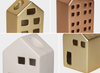 House Shaped Ceramic Candle Holder