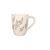 Ceramic Coffee Mugs Scalloped Rim Kiln Glaze for Cafe Wholesale