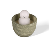 Matte Ceramic Candle Jars