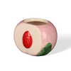 Fruit Shaped Ceramic Candle Jar
