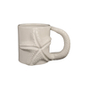 Ceramic Coffee Mugs 3D Starfish Handle Glazed Coastal Wholesale