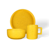 Speckled Glaze Ceramic Mug Bowl Plate Tableware Set