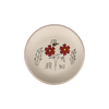 Ceramic Plates Hand-Painted Floral Letter for Restaurant Wholesale
