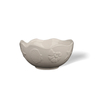 Ceramic Serving Bowls Shell Embossed Glazed for Coastal Wholesale