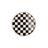 Ceramic Dinner Plates Speckled Checkered for Restaurant Wholesale