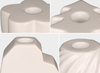 Assorted Shapes White Ceramic Single Candle Holder Set