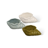 Shell Shaped Ceramic Candle Vessel