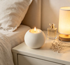 Round Matte Ceramic Tea Light Holder